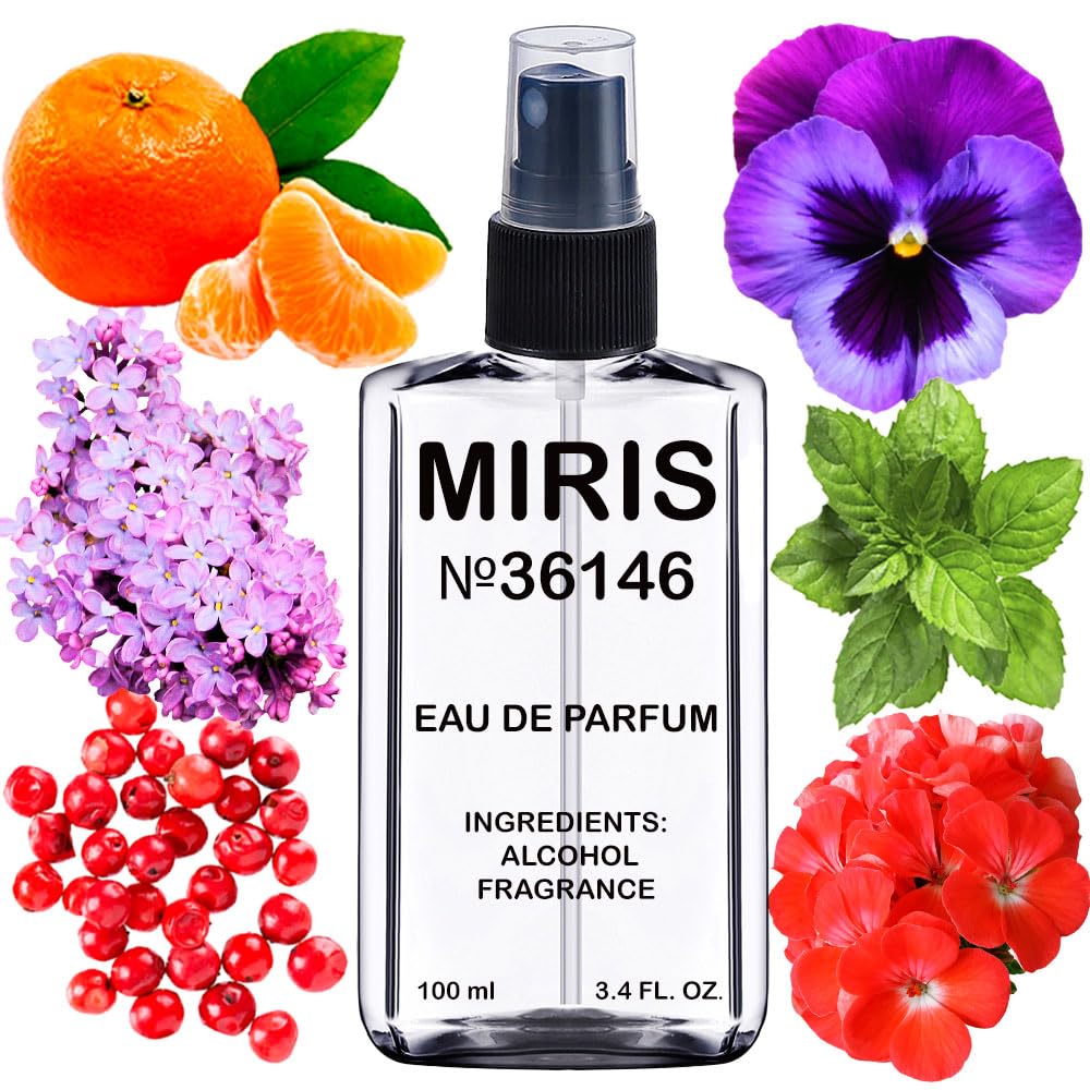 MIRIS No. 36146 bottle front, premium design for daily elegance