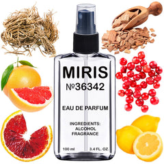 MIRIS No. 36342 bottle front, sleek design for daily wear