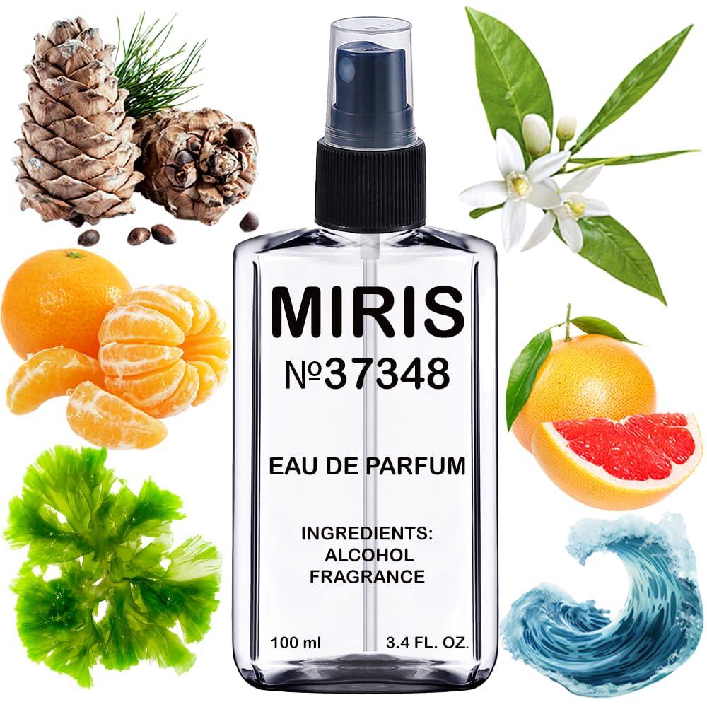 MIRIS No. 37348 bottle front presents a sleek, masculine design for everyday wear.