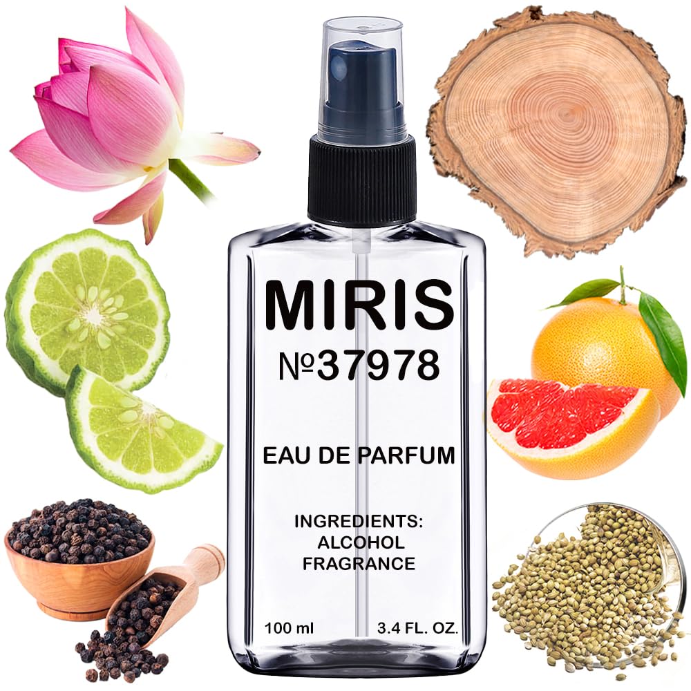 MIRIS No. 37978 bottle close-up highlighting premium long-lasting fragrance.