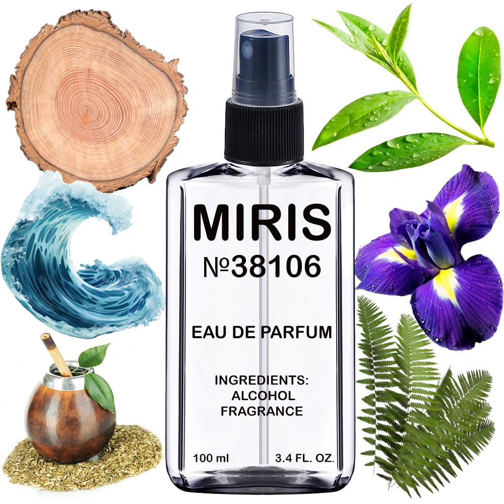 MIRIS No. 38106 spray bottle highlighting floral-woody-musk profile for evening wear