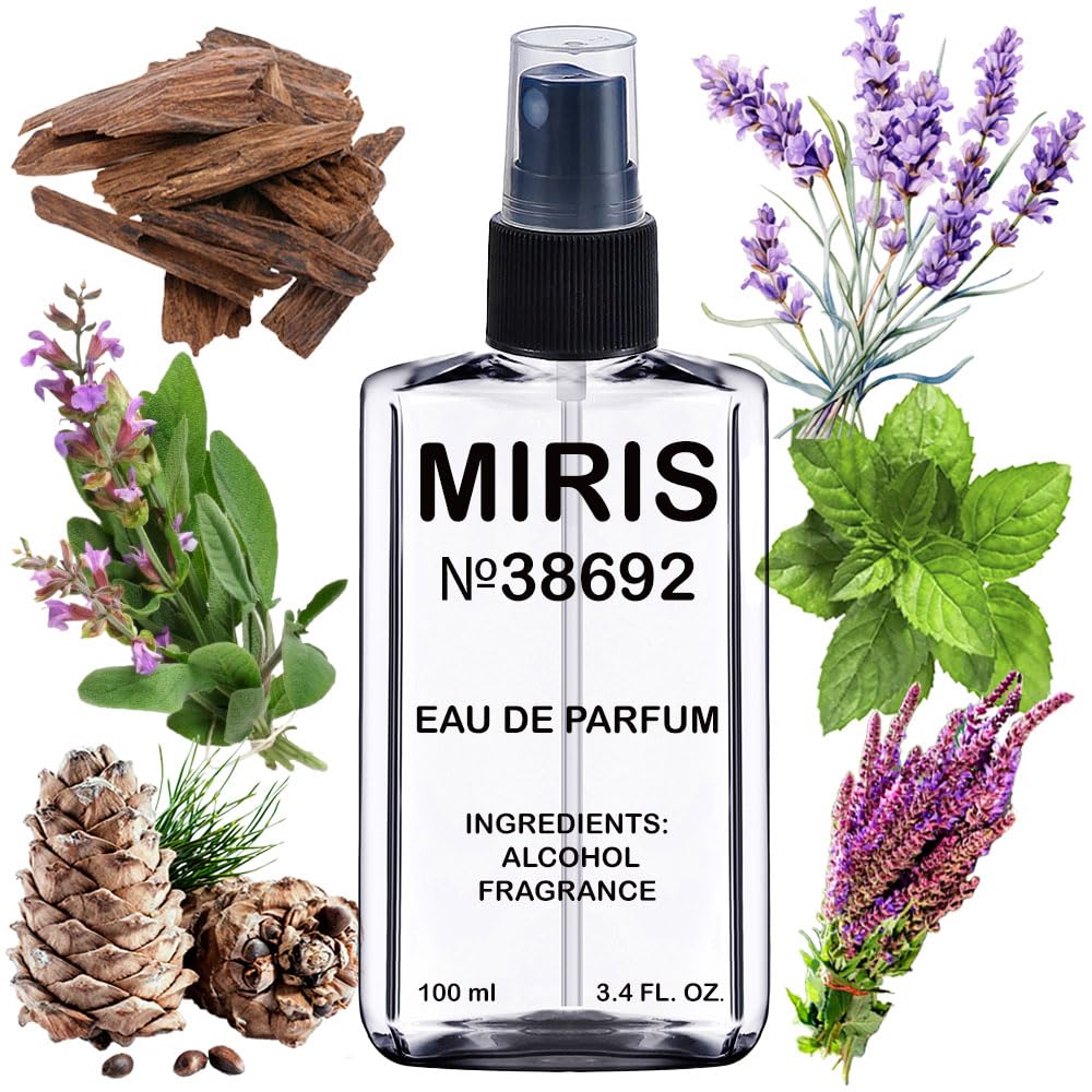 MIRIS No. 38692 bottle with spray cap for everyday unisex wear