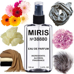 MIRIS No. 38880 bottle front showing musk-inspired fragrance for daily wear