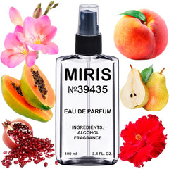 MIRIS No. 39435 Tropical Punch bottle closeup with premium glass and elegant label.