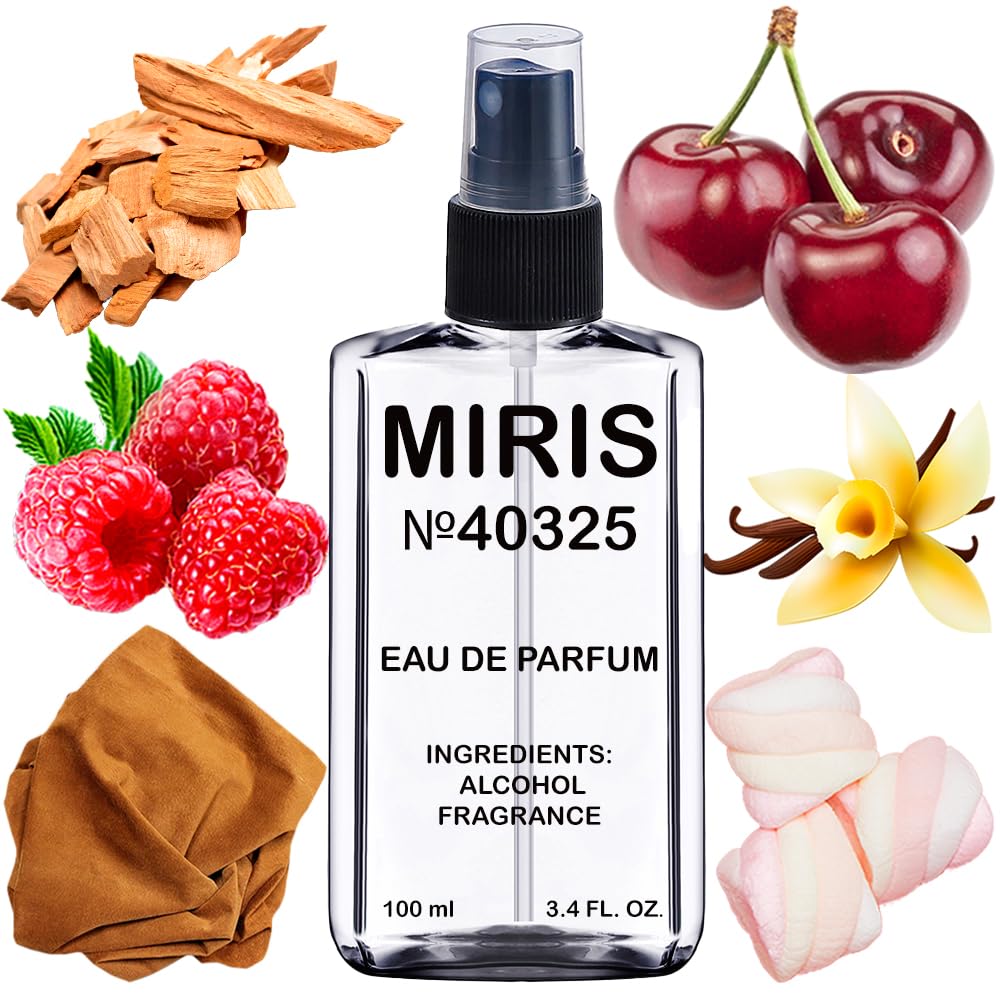MIRIS No. 40325 Cherry in the Air bottle close-up, a long-lasting floral-fruity scent for daily wear