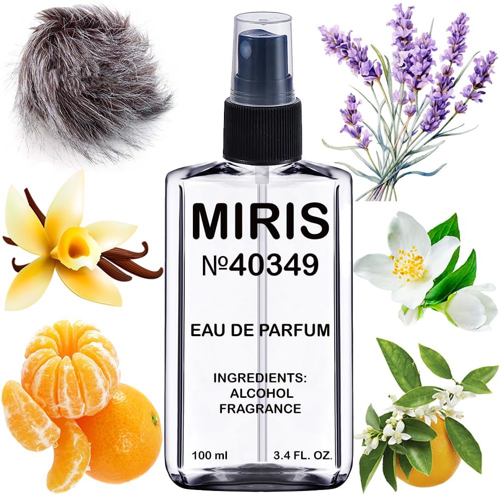 MIRIS No. 40349 bottle front view, premium design for everyday elegance.