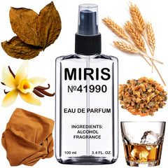 MIRIS No. 41990 bottle displayed for everyday elegance with vanilla-forward notes.