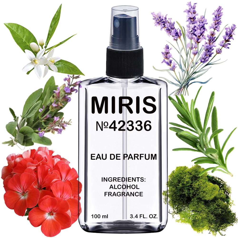 MIRIS No. 42336 bottle-front shows premium design for daily wear