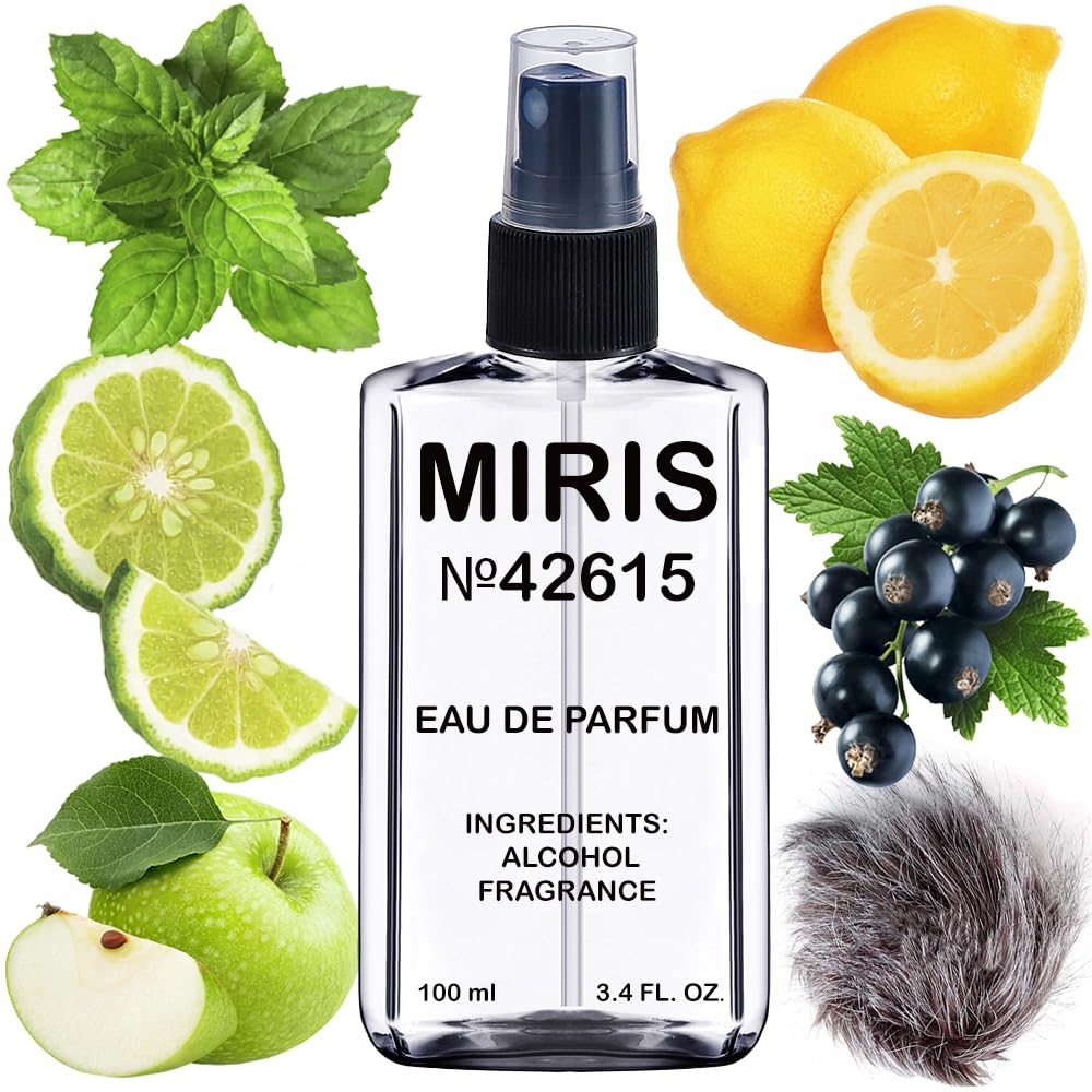 MIRIS No. 42615 bottle front view highlights sleek packaging for gifting