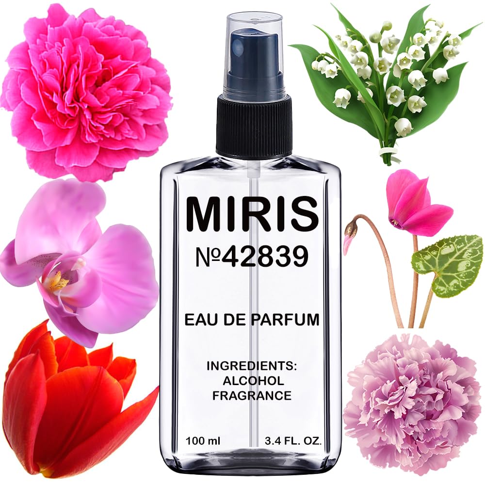 MIRIS No. 42839 Incandessence bottle shows a long-lasting floral-fruity scent for daily wear.