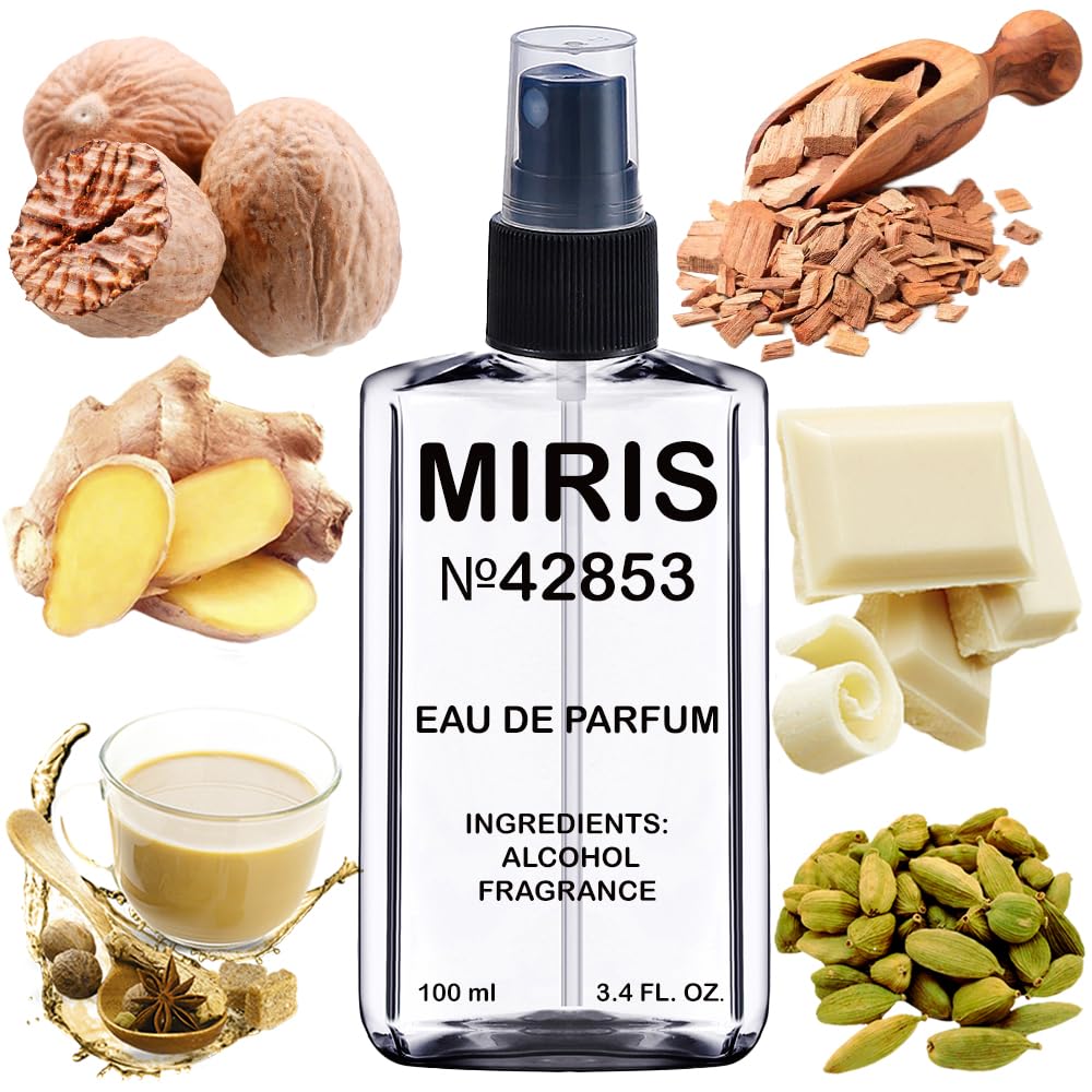 MIRIS No. 42853 omnia-inspired bottle closeup highlighting premium design for gifting