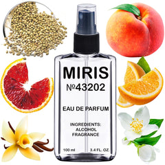 The MIRIS No. 43202 touch-of-pink bottle on vanity for daily wear.