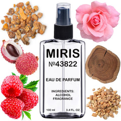 MIRIS No. 43822 bottle portrait showing elegant design and premium fragrance