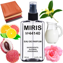 MIRIS No. 44140 bottle front showing elegant unisex design for daily luxury use