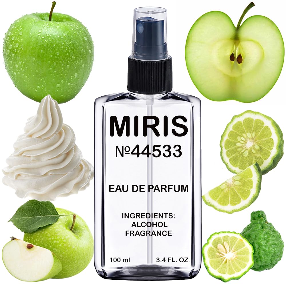 MIRIS No. 44533 bottle front showcases elegant design for daily wear.