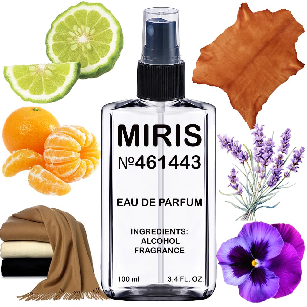MIRIS No. 461443 bottle front shows premium design for everyday wear.