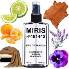 MIRIS No. 461443 bottle front shows premium design for everyday wear.