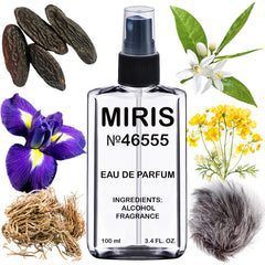 MIRIS No.46555 No.19 Poudre-inspired bottle for premium presentation