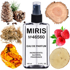MIRIS No. 46560 terroni inspired bottle spray ideal for unisex daily wear