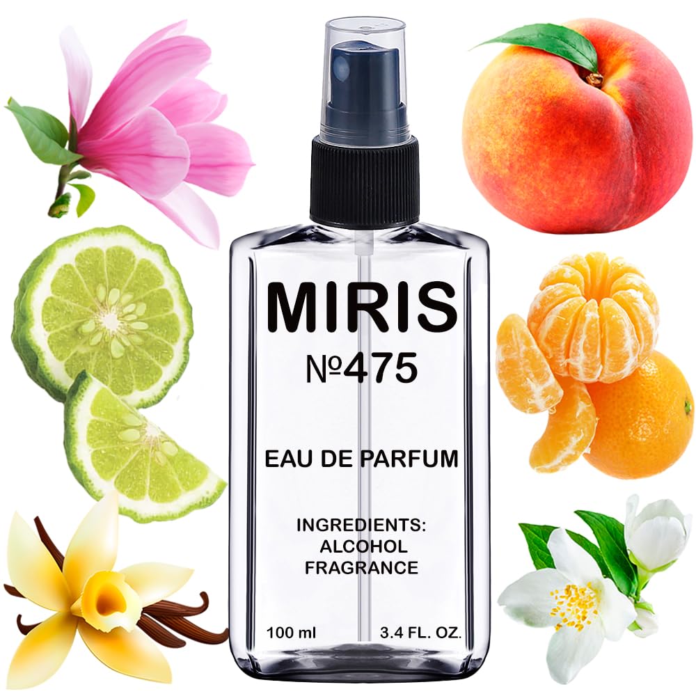 MIRIS No. 475 bottle front view for daily elegance