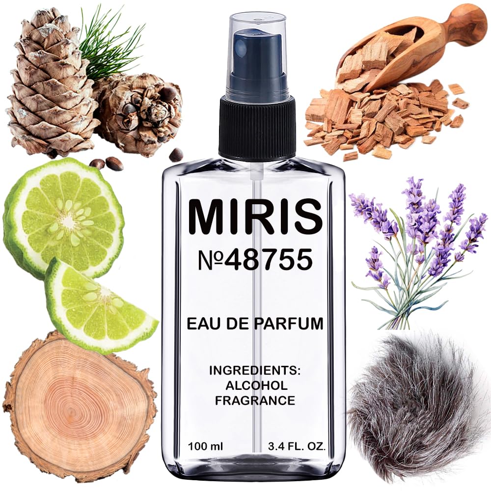 MIRIS No. 48755 bottle front with elegant unisex design