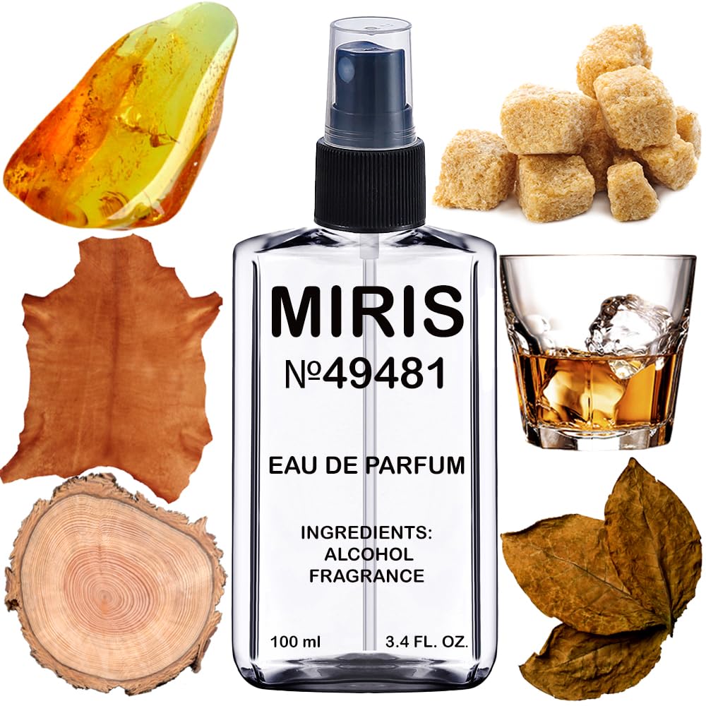 MIRIS No. 49481 dark rebel bottle front, ideal for evening wear and confident presence