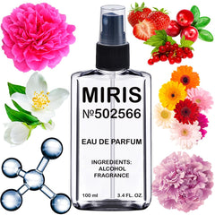 MIRIS No. 502566 bottle spray for daily wear with premium floral fragrance.