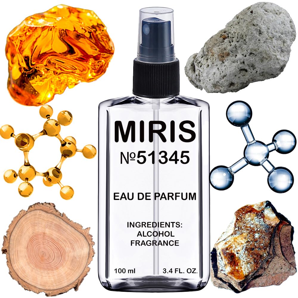 MIRIS No. 51345 bottle front showcases premium design and branding.