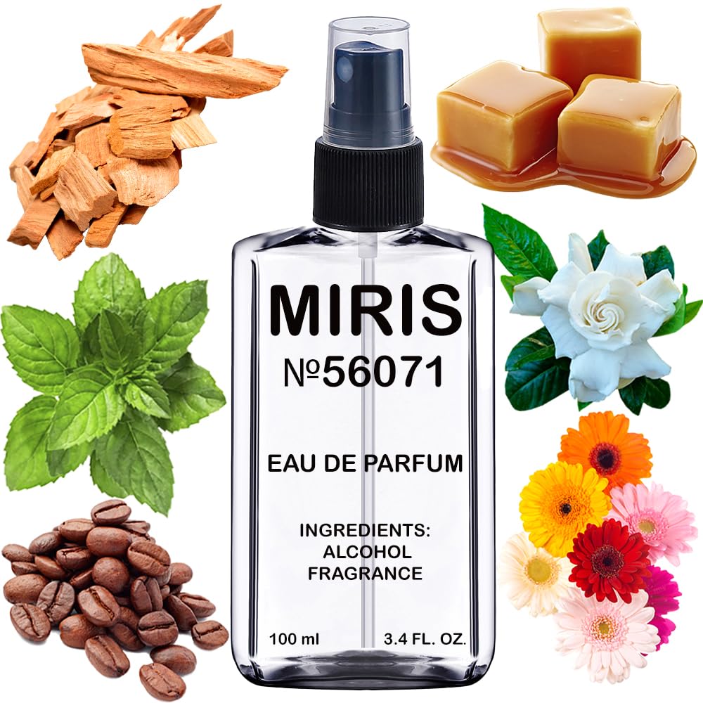 MIRIS No. 56071 bottle front shows night-inspired design for versatile wear.