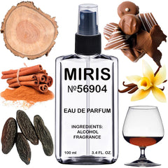 MIRIS No. 56904 Angels' Share bottle close-up, premium oriental fragrance for all genders.