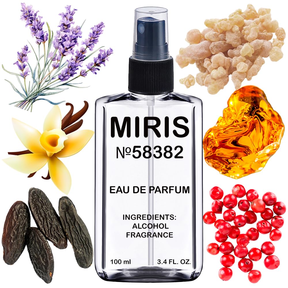MIRIS No. 58382 Victory bottle front, premium scent presentation.