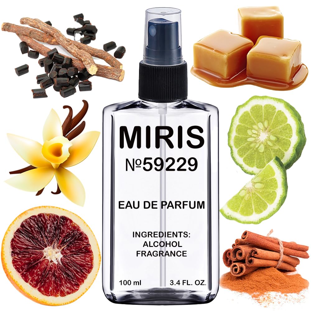 MIRIS No. 59229 spray bottle, front view, ideal for daily wear