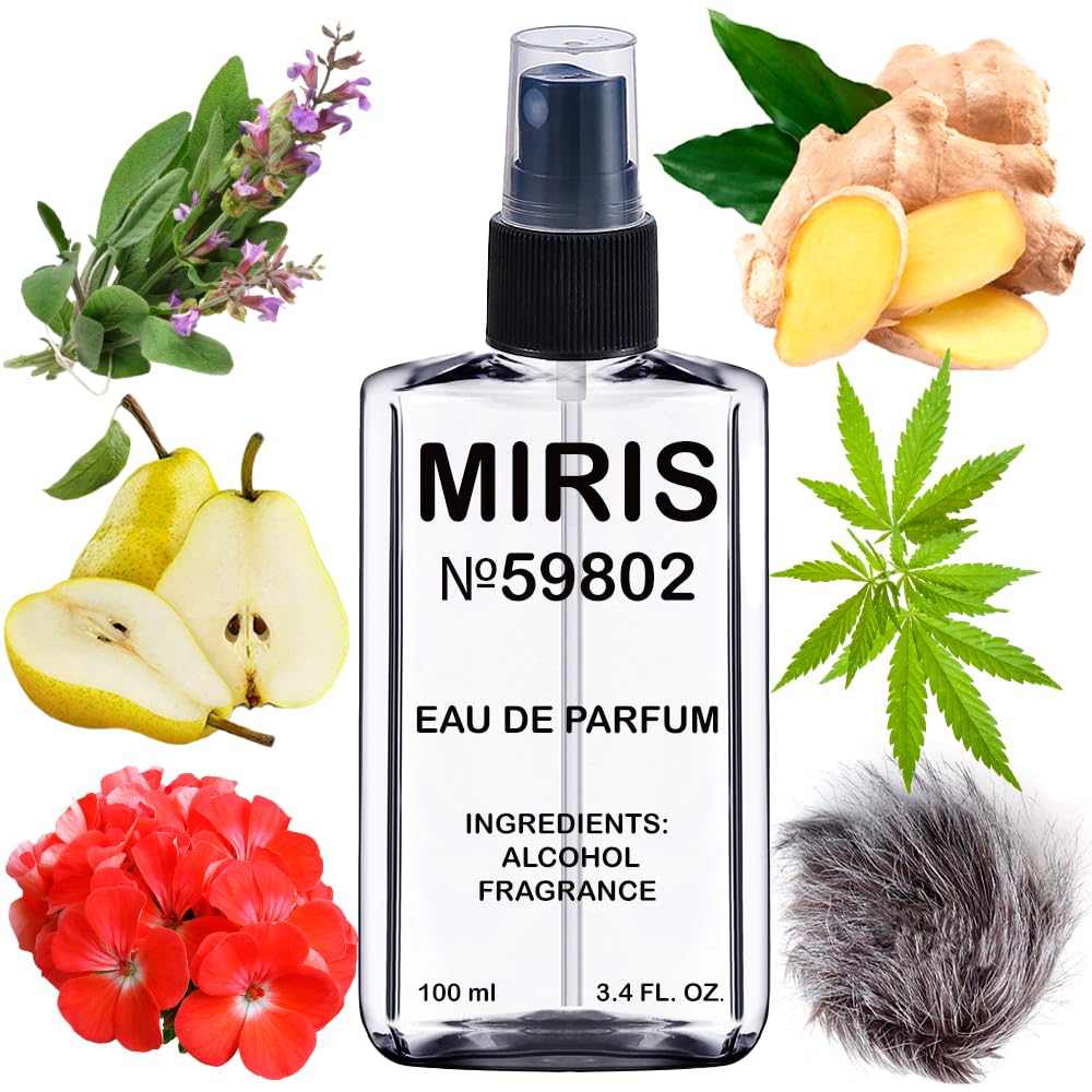 MIRIS No. 59802 bottle front view for confident daily wear