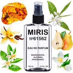 MIRIS No. 61562 bottle spray close-up showing elegant design and long-lasting fragrance.