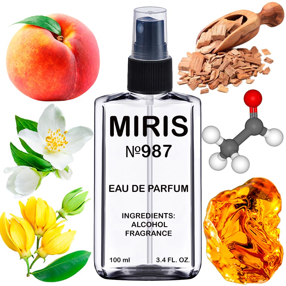 MIRIS No. 987 bottle front view for everyday floral scent inspiration