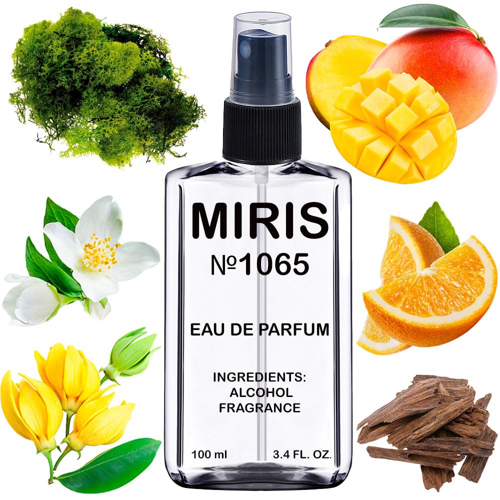 MIRIS No. 1065 Mango Manga bottle top, sleek design for premium unisex scent