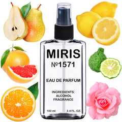 MIRIS No.1571 bottle-front showing a refined floral fragrance for daily wear.