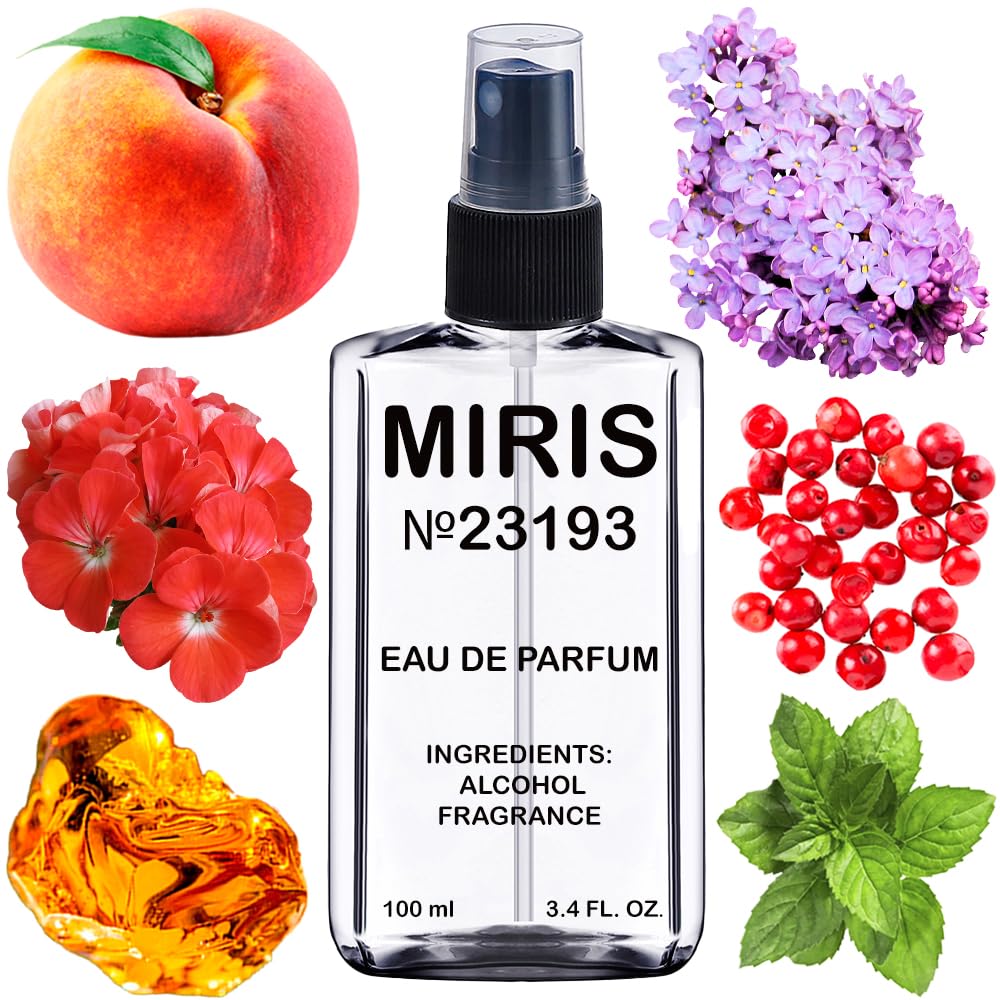 MIRIS No. 23193 Guilty-inspired perfume bottle showcasing premium design and long-lasting scent.