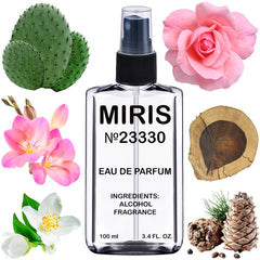 MIRIS No. 23330 Bos Ma Vie bottle pour highlights floral top notes for everyday wear