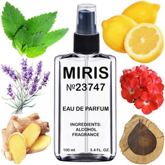 MIRIS Code Ice bottle pour shows premium fragrance ideal for on the go