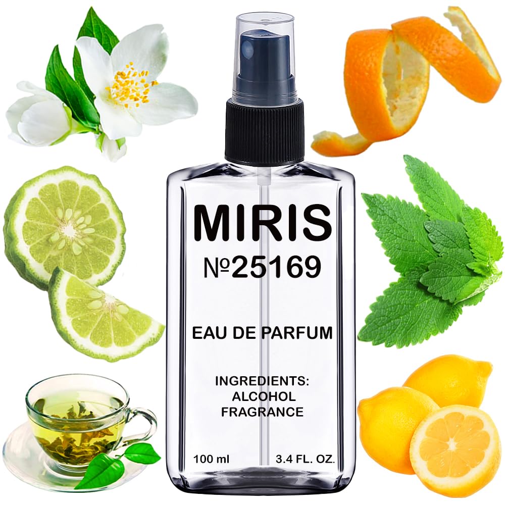 MIRIS No. 25169 green tea perfume bottle for everyday wear.
