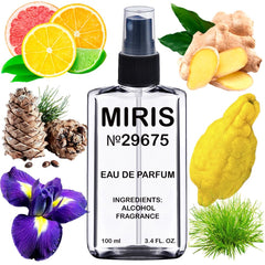 MIRIS No. 29675 bottle front view for everyday wear