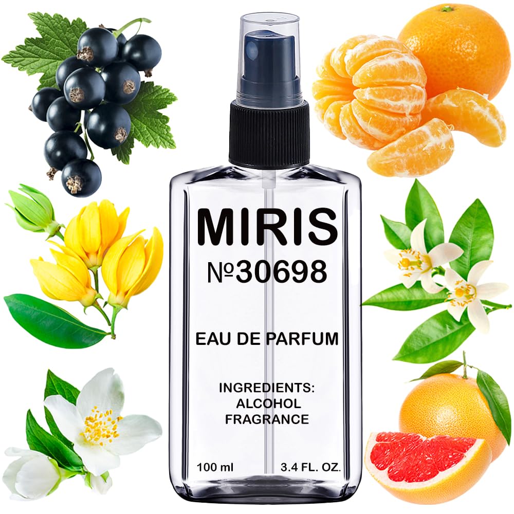 MIRIS No. 30698 bottle close-up, compact and stylish for everyday carry.
