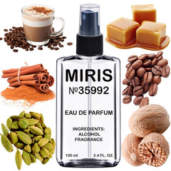 MIRIS No. 35992 bottle front view for unisex eau de parfum.