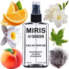 MIRIS No. 36699 bottle on shelf for daily floral wear