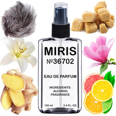 MIRIS No 36702 bottle front view for all day wear
