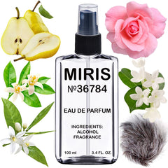 MIRIS No. 36784 bottle-front showing floral notes for daily wear