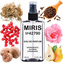 MIRIS No. 42790 toy-boy-inspired bottle front view for premium fragrance