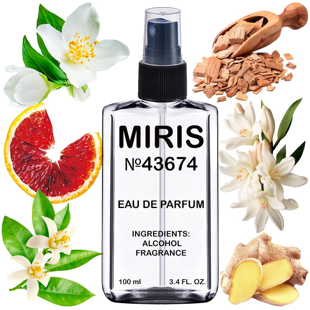 MIRIS No. 43674 bottle pour highlights premium floral scent for daily wear