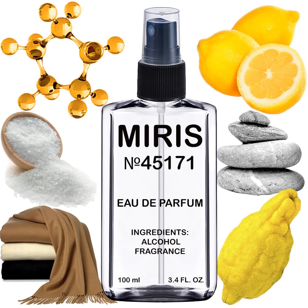 MIRIS No. 45171 bottle front shows sleek masculine design for daily confidence.